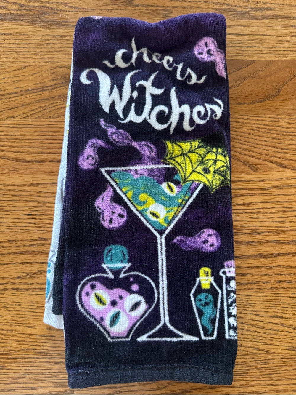 Witch and brew theme dish towels Halloween brand new
